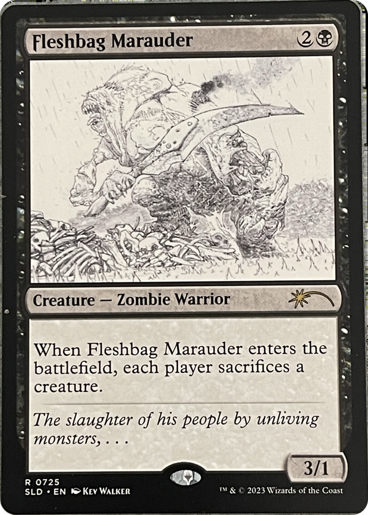 Fleshbag Marauder (Sketch Showcase) [Secret Lair Drop Series] | Good Games Cannington