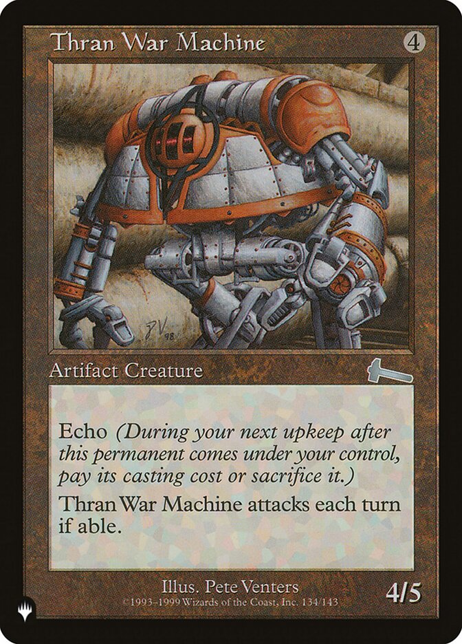 Thran War Machine [The List] | Good Games Cannington