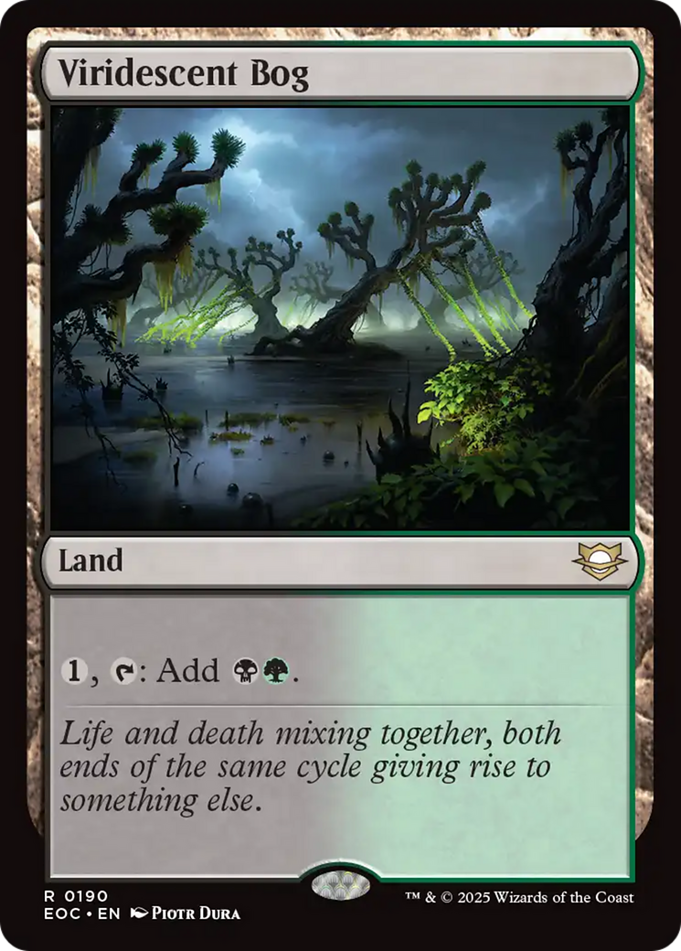 Viridescent Bog [Edge of Eternities Commander] | Good Games Cannington