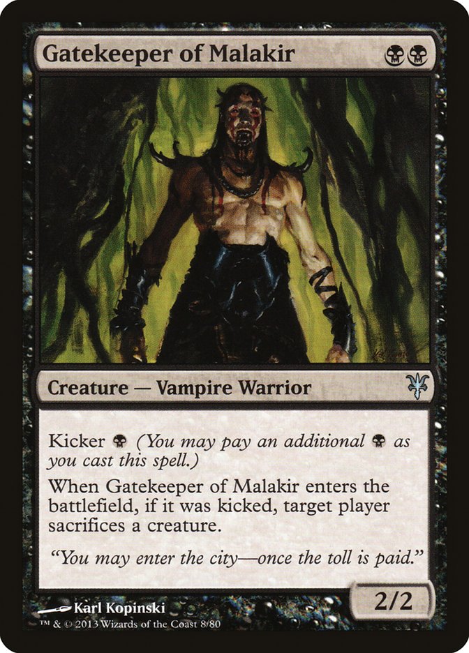 Gatekeeper of Malakir [Duel Decks: Sorin vs. Tibalt] | Good Games Cannington