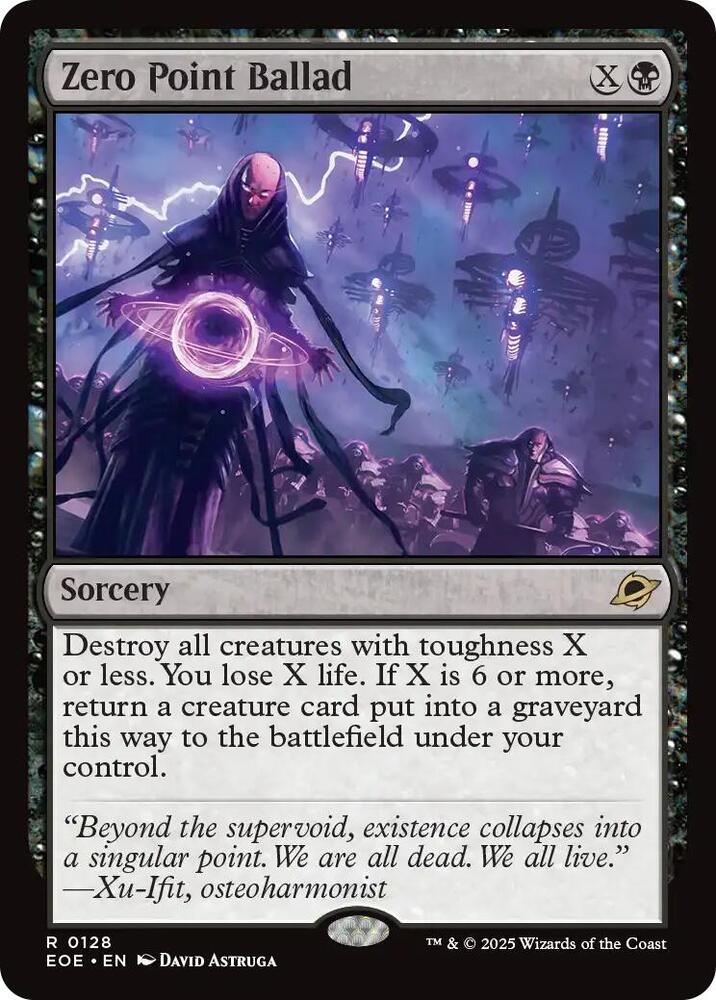 Zero Point Ballad 128/276 (Edge of Eternities)  - Foil | Good Games Cannington