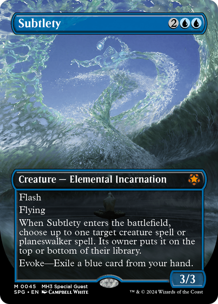 Subtlety (Borderless) [Modern Horizons 3 Special Guests] | Good Games Cannington