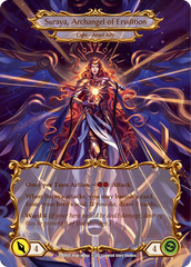 Figment of Erudition // Suraya, Archangel of Erudition (Marvel) [DTD005] (Dusk Till Dawn)  Cold Foil | Good Games Cannington