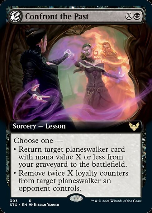 Confront the Past (Extended Art) [Strixhaven: School of Mages] | Good Games Cannington