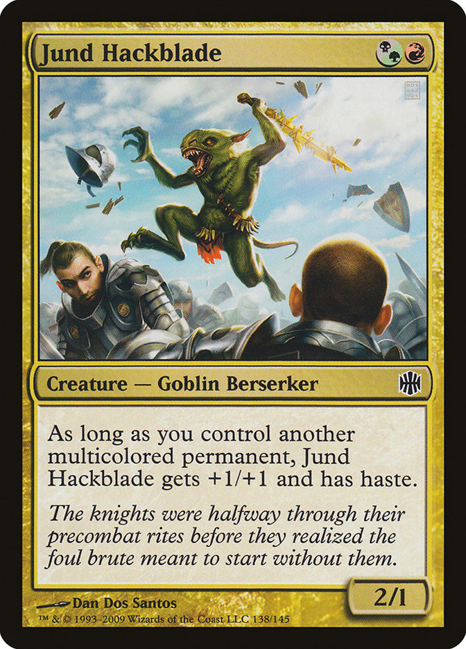 Jund Hackblade 138 (Alara Reborn)  | Good Games Cannington