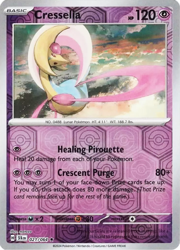 Cresselia (021/064) [Scarlet & Violet: Shrouded Fable] | Good Games Cannington