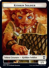 Kithkin Soldier // Pegasus Double-Sided Token [Kaldheim Commander Tokens] | Good Games Cannington