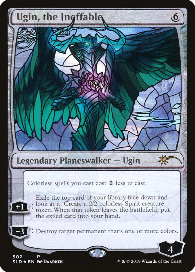 Ugin, the Ineffable (Stained Glass) [Secret Lair Drop Promos] | Good Games Cannington
