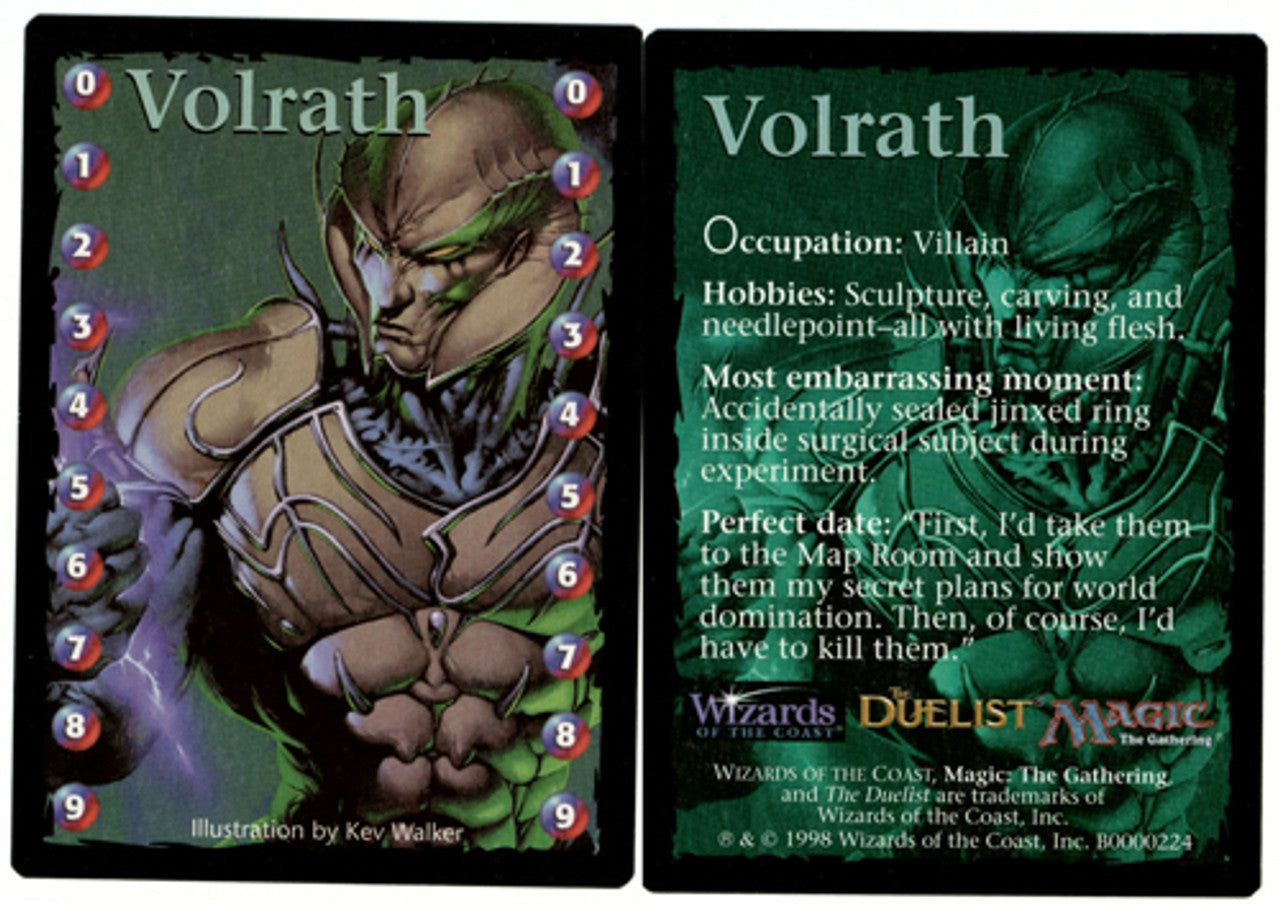 Volrath Life Counter Token [Media Promos] | Good Games Cannington