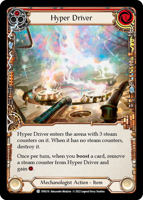 Hyper Driver (Red) [DYN110] (Dynasty) | Good Games Cannington