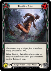 Timidity Point (Blue) [EVR099] (Everfest)  1st Edition Rainbow Foil | Good Games Cannington