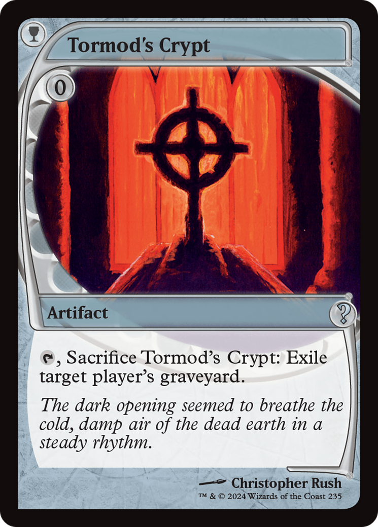 Tormod's Crypt (Future Sight) [Mystery Booster 2] | Good Games Cannington