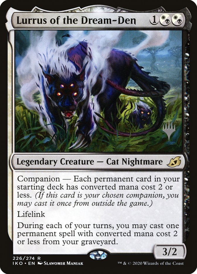 Lurrus of the Dream-Den (Promo Pack) [Ikoria: Lair of Behemoths Promos] | Good Games Cannington