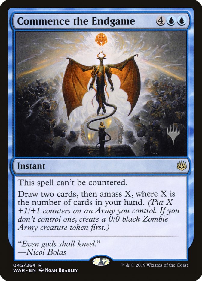 Commence the Endgame (Promo Pack) [War of the Spark Promos] | Good Games Cannington