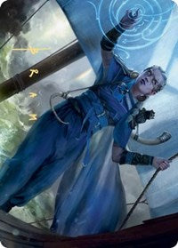 Inga Rune-Eyes Art Card (Gold-Stamped Signature) [Kaldheim Art Series] | Good Games Cannington