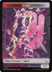 Monk // Spirit (13) Double-Sided Token [March of the Machine Tokens] | Good Games Cannington