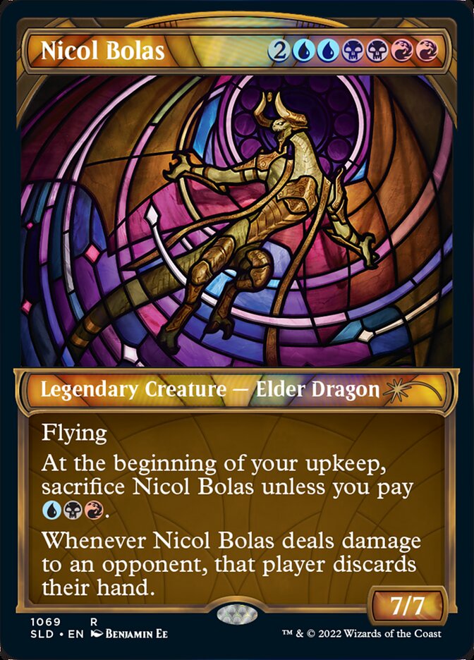 Nicol Bolas (Showcase Textured) [Secret Lair Drop Series] | Good Games Cannington