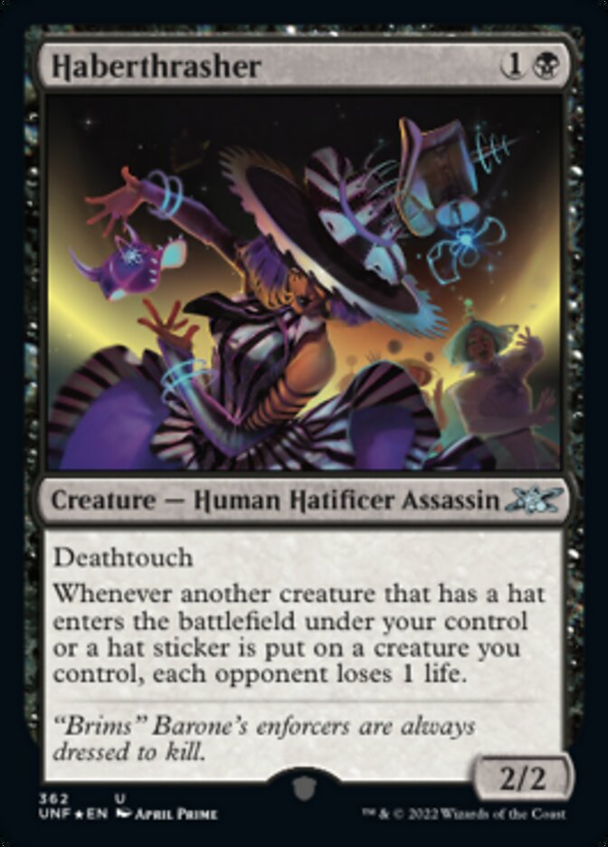Haberthrasher (Galaxy Foil) [Unfinity] | Good Games Cannington