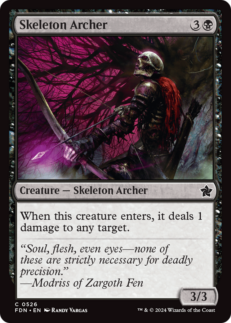 Skeleton Archer [Foundations] | Good Games Cannington