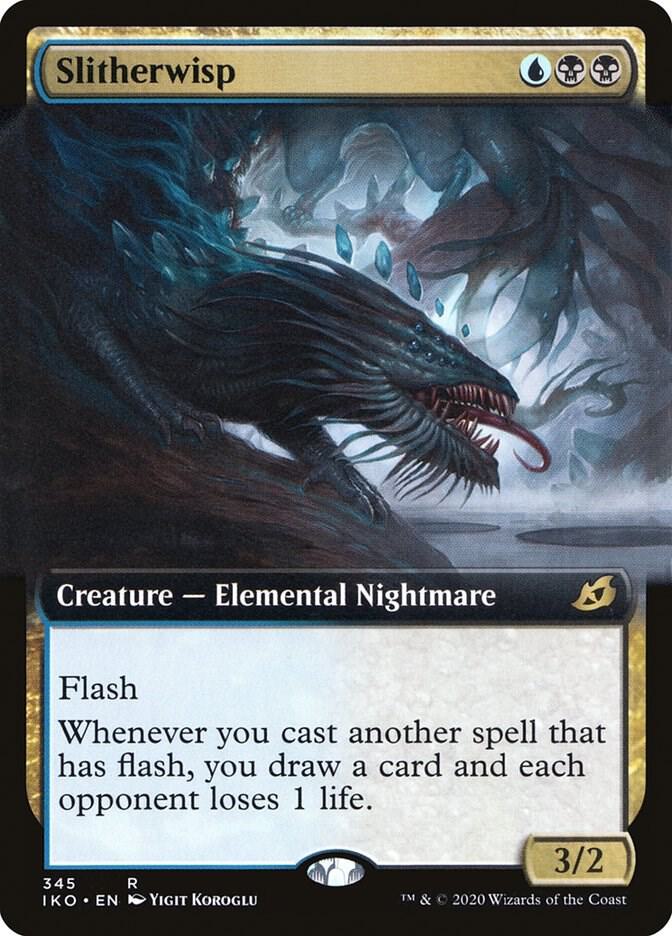 Slitherwisp Extended Art 345 (Ikoria: Lair of Behemoths)  | Good Games Cannington