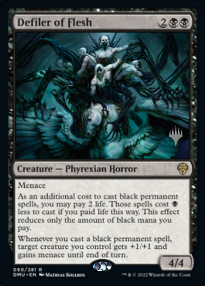 Defiler of Flesh (Promo Pack) [Dominaria United Promos] | Good Games Cannington