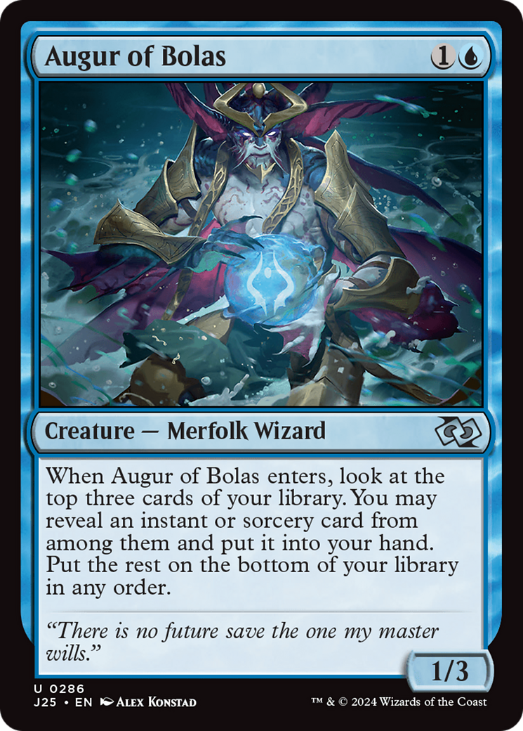 Augur of Bolas [Foundations Jumpstart] | Good Games Cannington