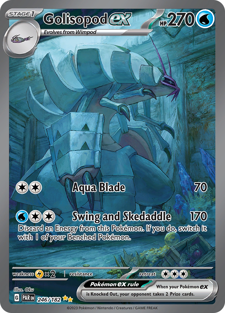 Golisopod ex (246/182) [Scarlet & Violet: Paradox Rift] | Good Games Cannington
