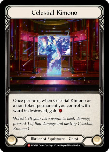 Celestial Kimono [DYN213] (Dynasty)  Rainbow Foil | Good Games Cannington