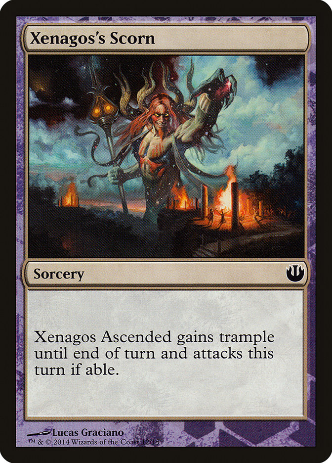 Xenagos's Scorn [Journey into Nyx Defeat a God] | Good Games Cannington
