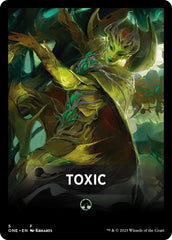 Toxic Theme Card [Phyrexia: All Will Be One Tokens] | Good Games Cannington