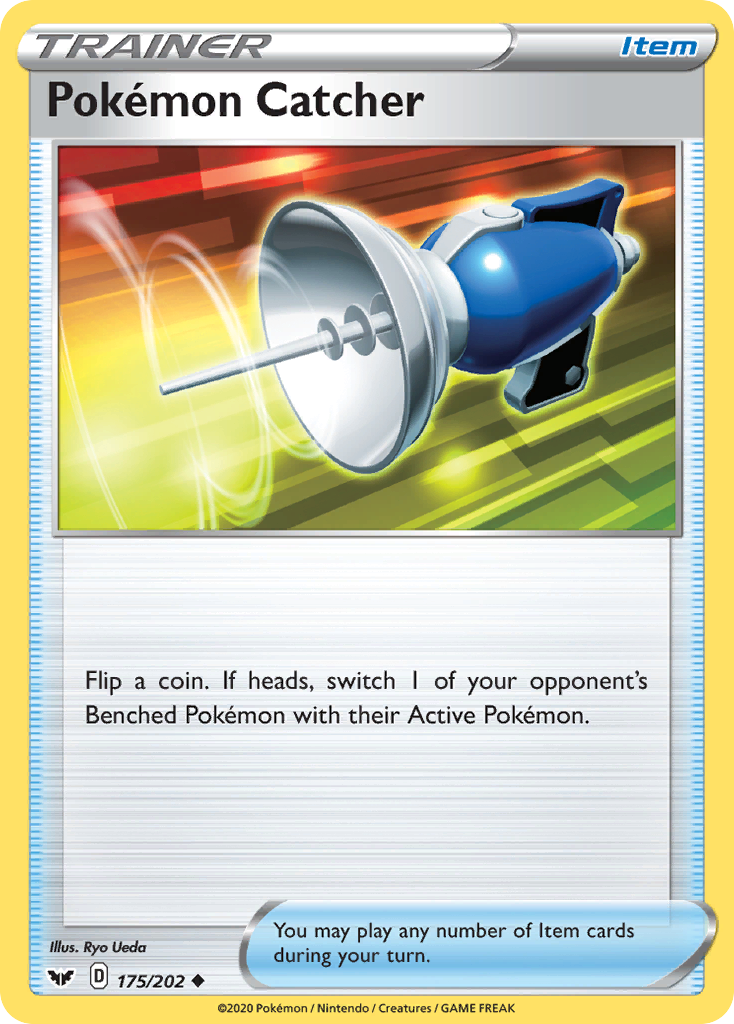 Pokemon Catcher (175/202) [Sword & Shield: Base Set] | Good Games Cannington