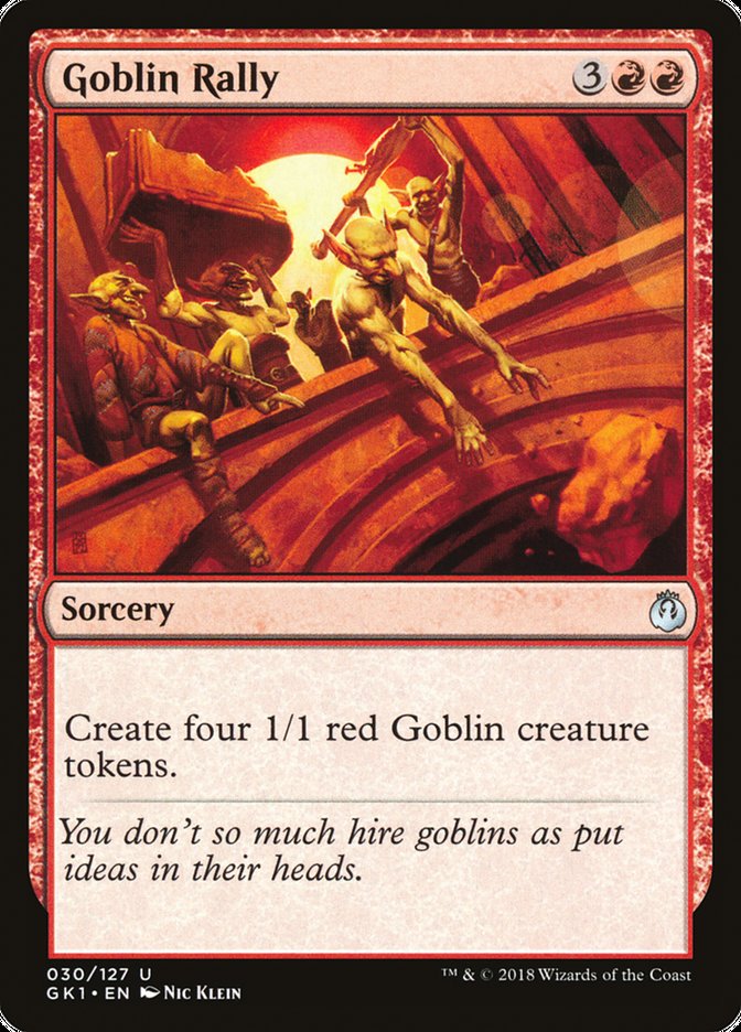Goblin Rally [Guilds of Ravnica Guild Kit] | Good Games Cannington