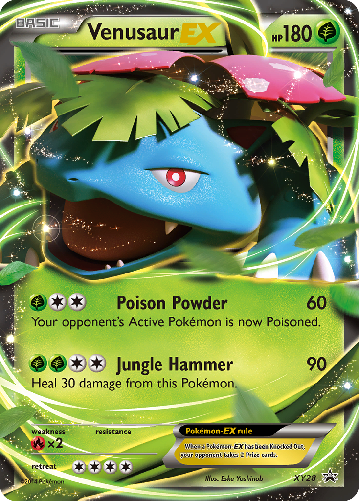 Venusaur EX (XY28) [XY: Black Star Promos] | Good Games Cannington