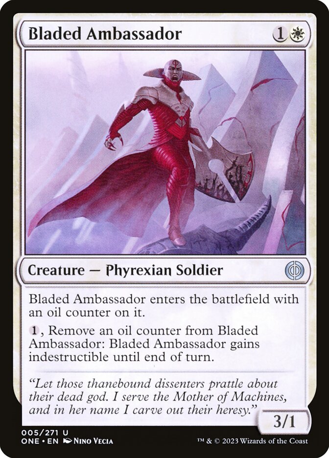 Bladed Ambassador 5/271 (Phyrexia: All Will Be One)  | Good Games Cannington