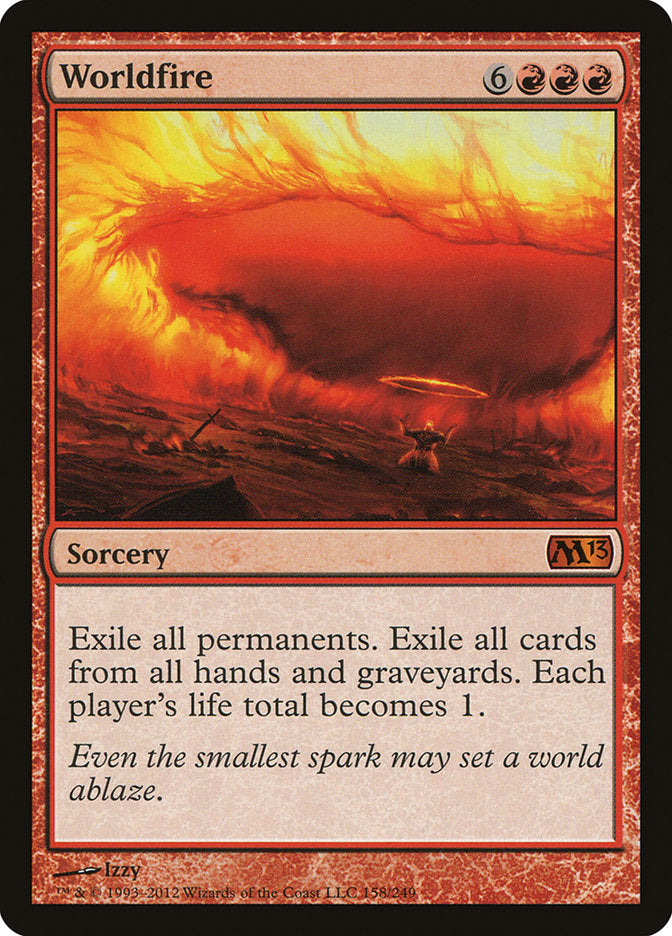 Worldfire 158 (Magic 2013 (M13))  | Good Games Cannington
