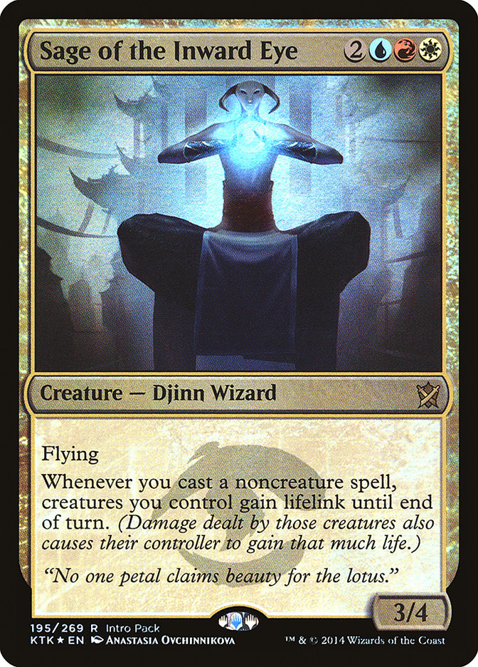 Sage of the Inward Eye (Intro Pack) [Khans of Tarkir Promos] | Good Games Cannington