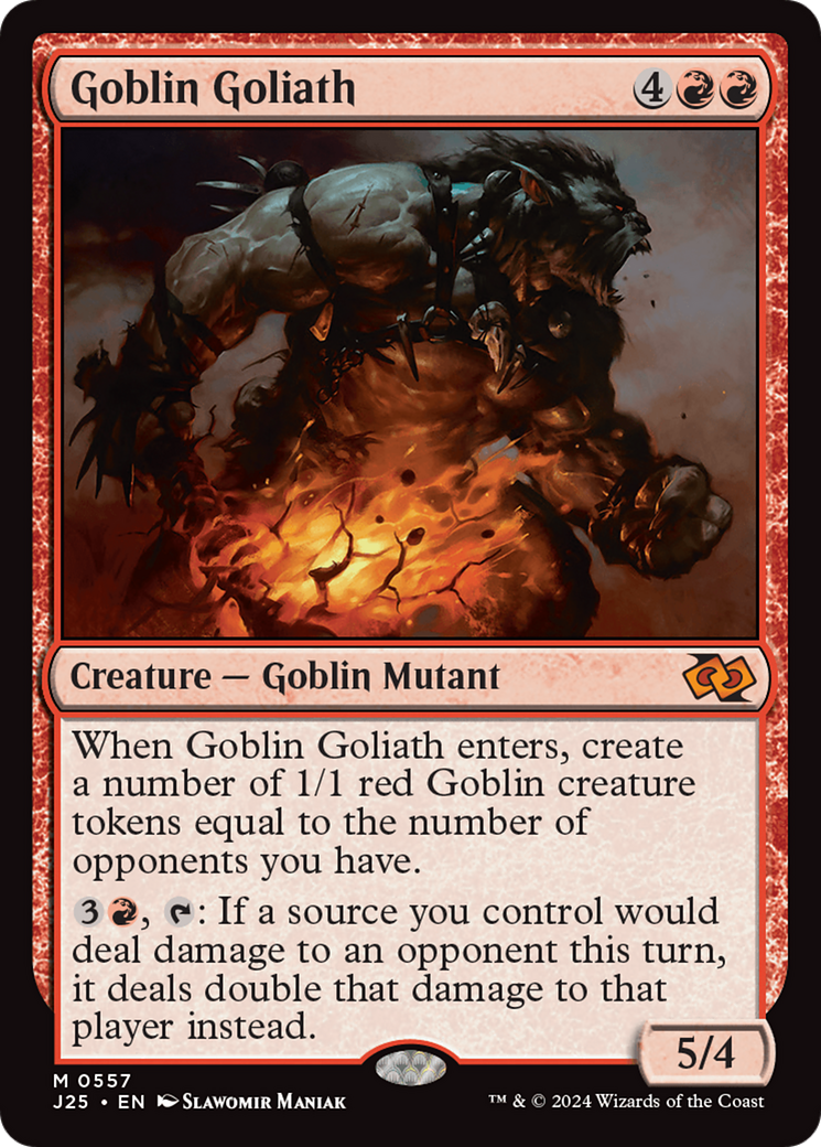 Goblin Goliath [Foundations Jumpstart] | Good Games Cannington