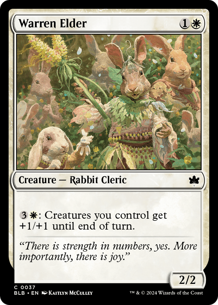 Warren Elder [Bloomburrow] | Good Games Cannington