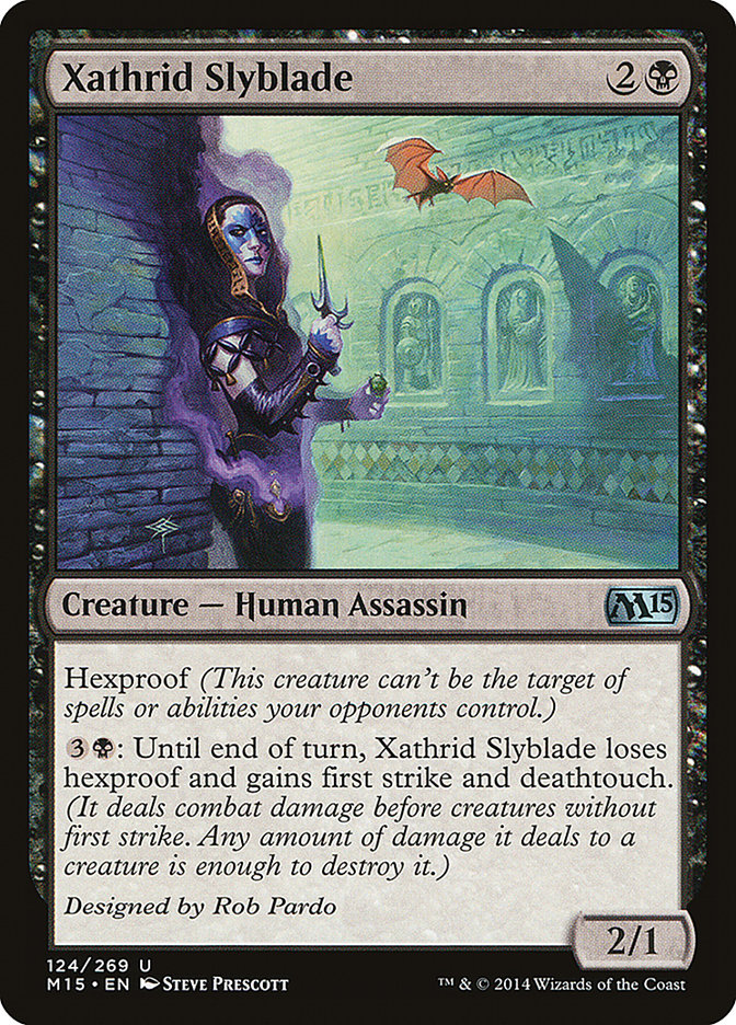 Xathrid Slyblade 124 (Magic 2015 (M15))  | Good Games Cannington