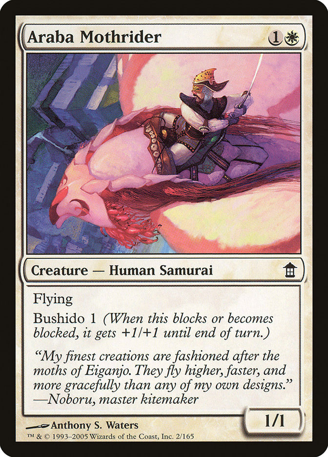 Araba Mothrider [Saviors of Kamigawa] | Good Games Cannington