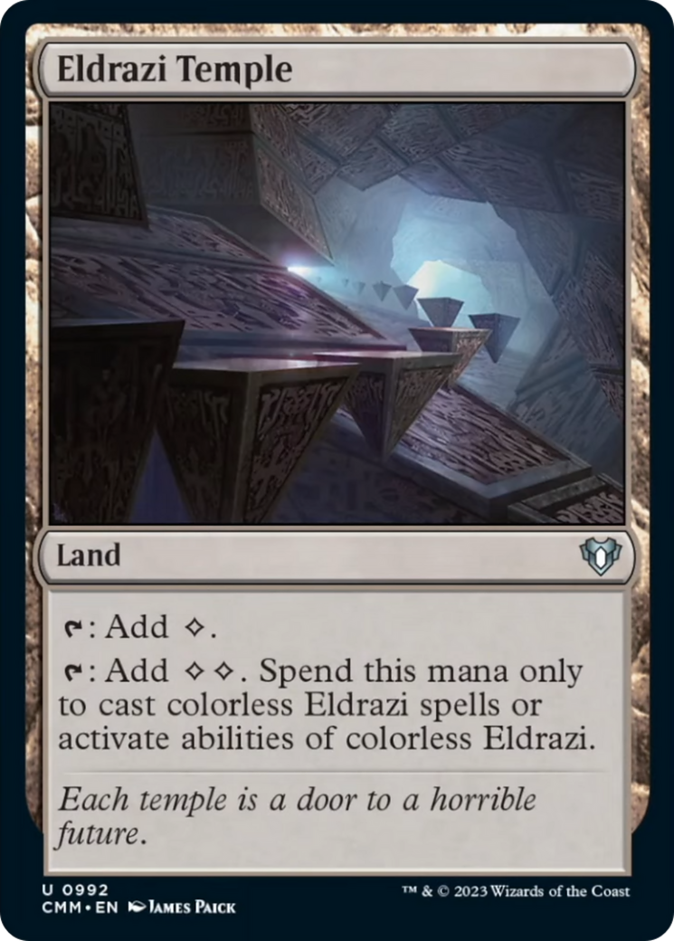 Eldrazi Temple [Commander Masters] | Good Games Cannington