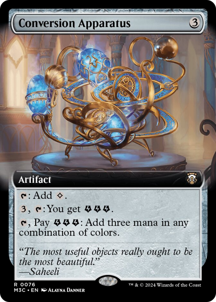 Conversion Apparatus (Extended Art) [Modern Horizons 3 Commander] | Good Games Cannington
