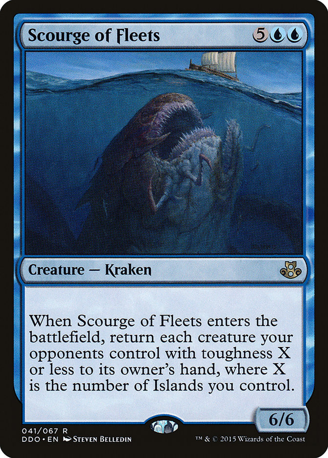 Scourge of Fleets [Duel Decks: Elspeth vs. Kiora] | Good Games Cannington