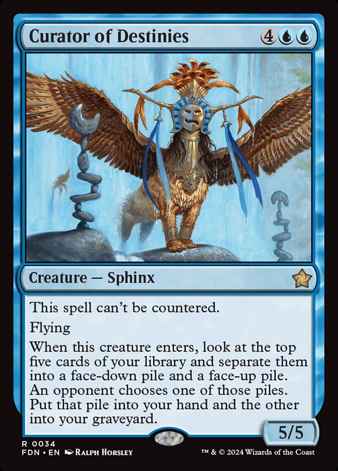 Curator of Destinies 34/291 (Foundations)  | Good Games Cannington