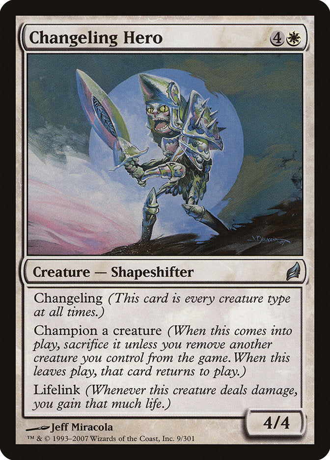 Changeling Hero 9 (Lorwyn)  | Good Games Cannington
