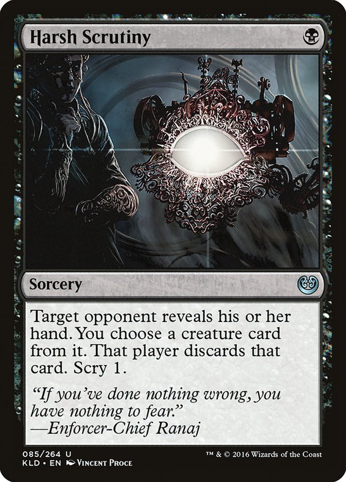 Harsh Scrutiny [Kaladesh] | Good Games Cannington