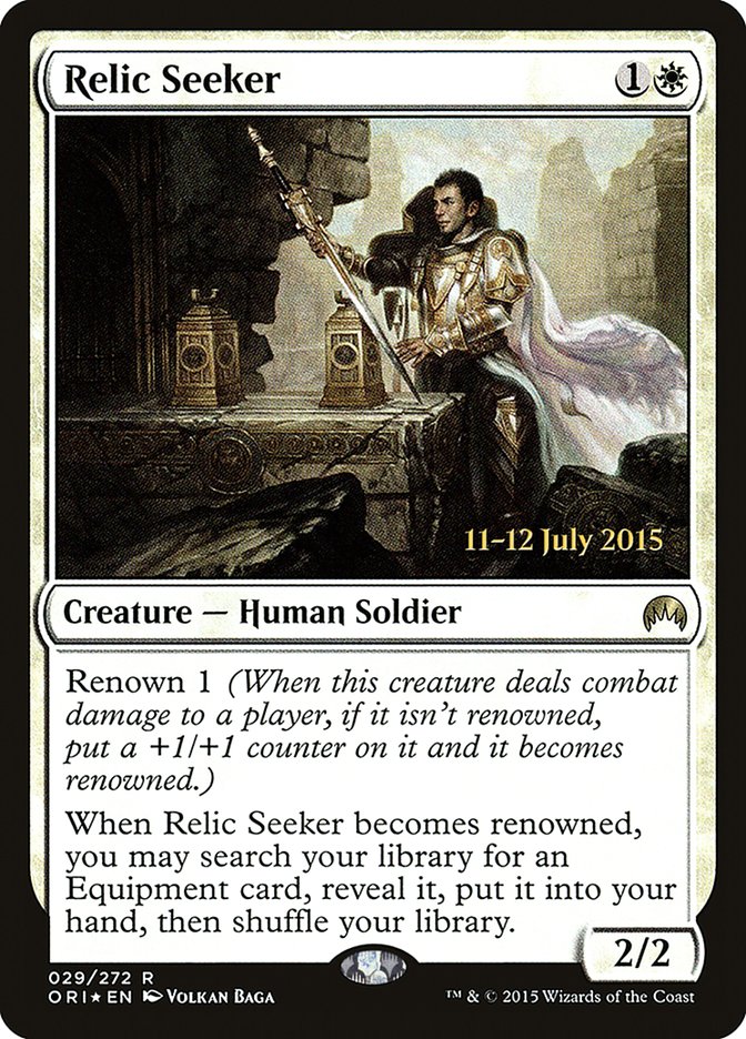 Relic Seeker [Magic Origins Prerelease Promos] | Good Games Cannington