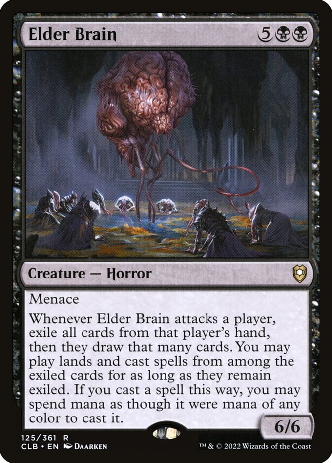 Elder Brain 125 (Commander Legends: Battle for Baldur's Gate)  - Foil | Good Games Cannington
