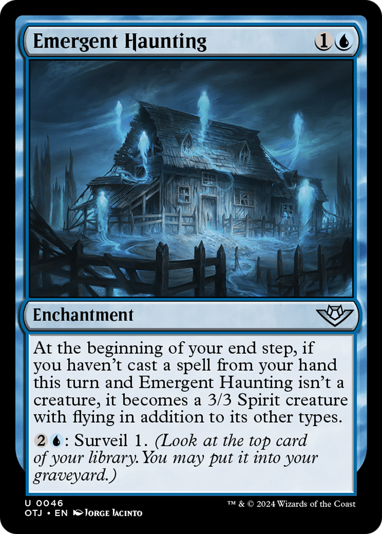 Emergent Haunting [Outlaws of Thunder Junction] | Good Games Cannington