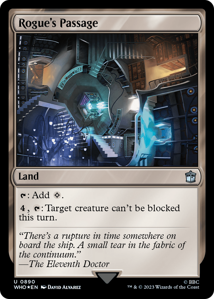Rogue's Passage (Surge Foil) [Doctor Who] | Good Games Cannington